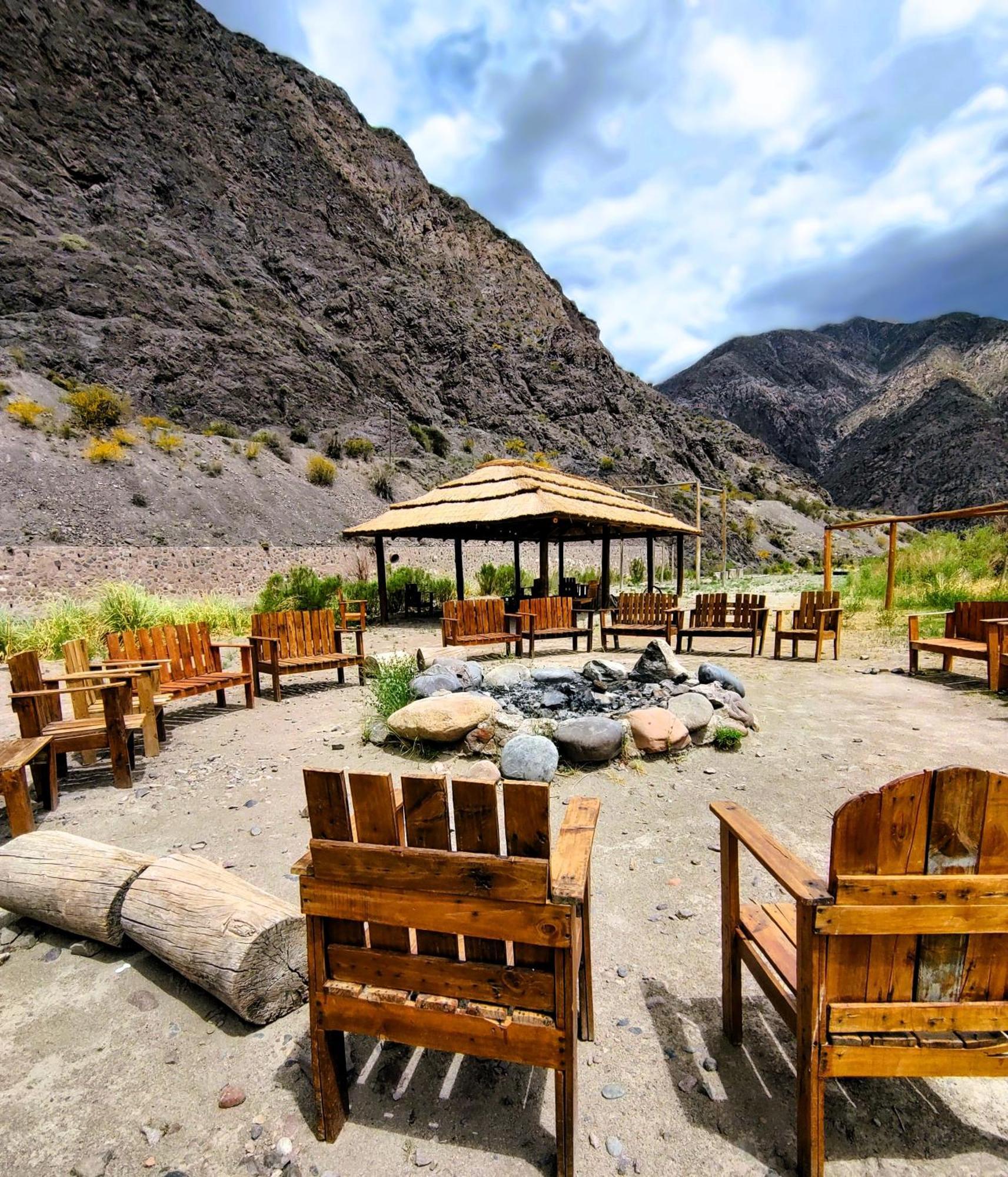 Mendoza Sol Y Nieve Villa Potrerillos Eksteriør bilde